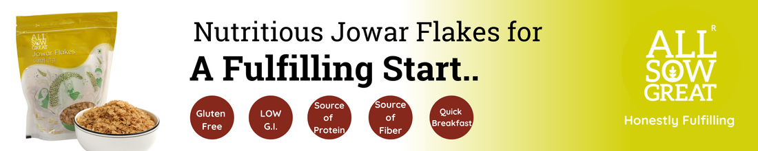 Gluten free breakfast Jowar flakes