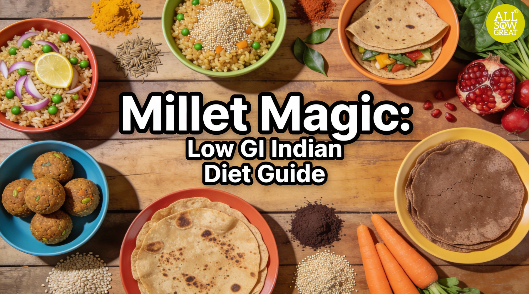Millet Magic: Low GI Indian Diet Guide – All Sow Great