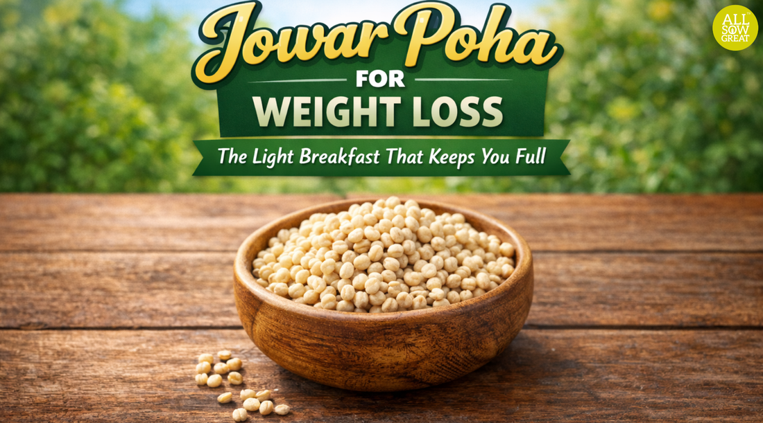jowar flakes benefits, healthy breakfast ideas, gluten-free diet, millet breakfast, high fiber cereals, all sow great