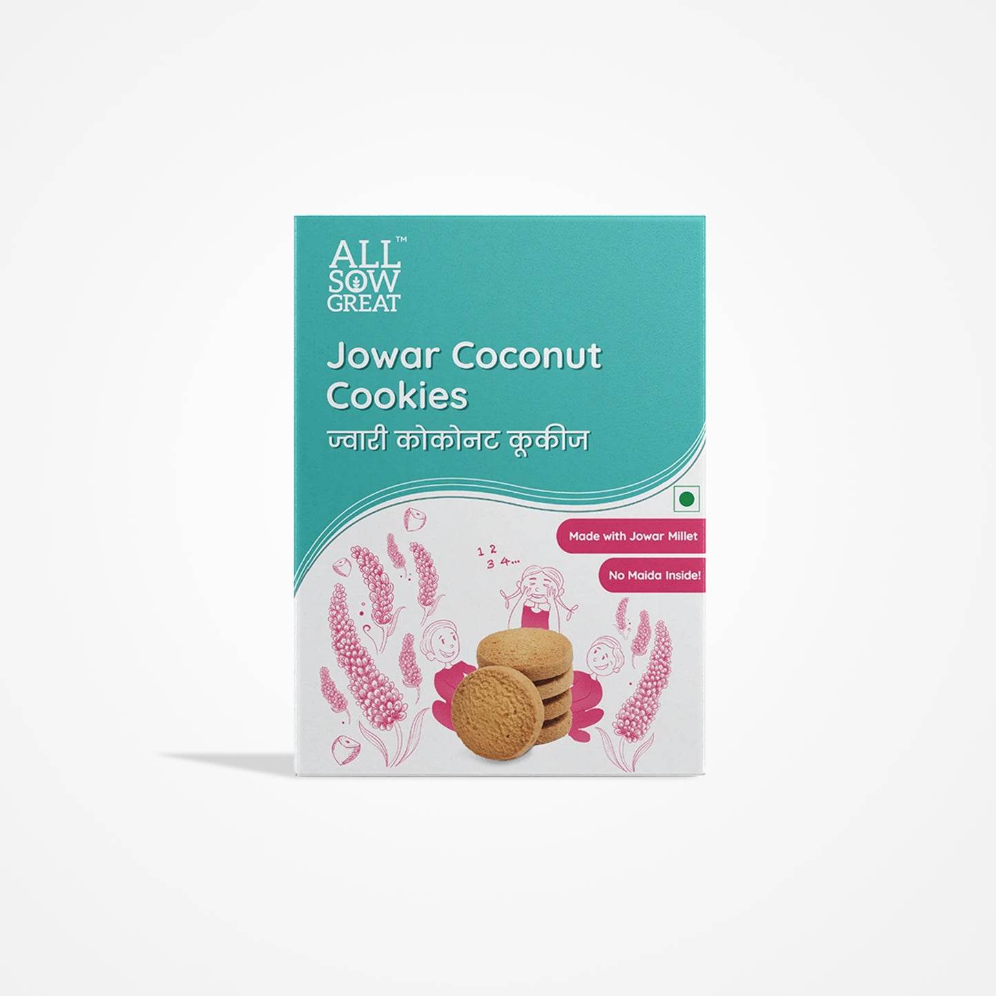 Jowar Coconut Cookies