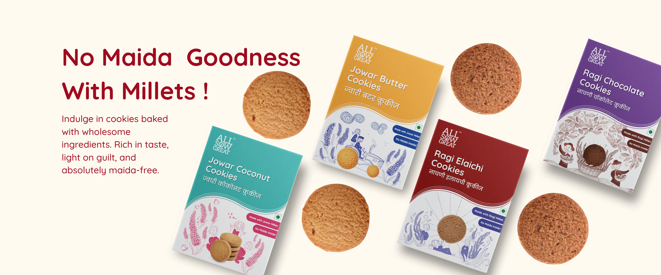 No maida Cookies