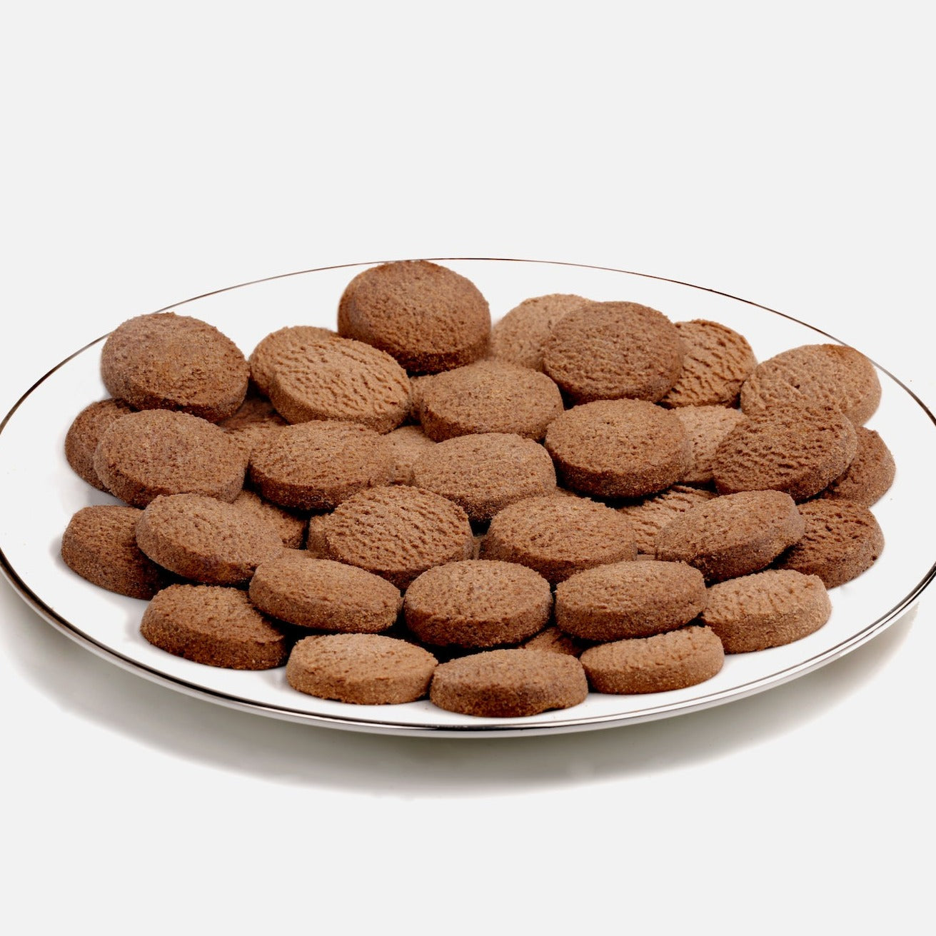 A dish with Ragi Elaichi Cookies